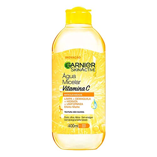 Água Micelar Garnier 400ml SkinActive Vitamina C