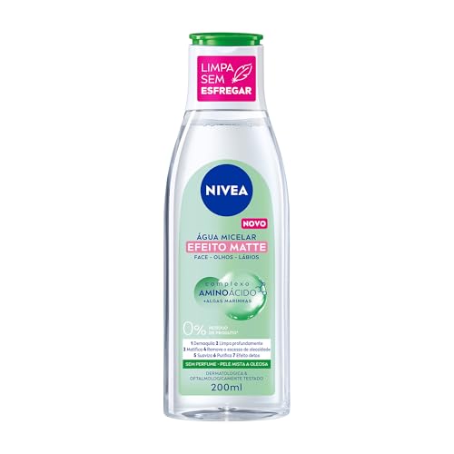 Água Micelar NIVEA 200ml Efeito Matte