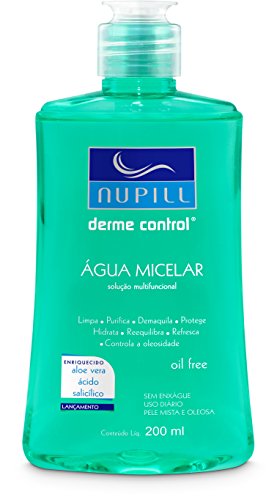 Água Micelar Nupill 200ml Derme Control
