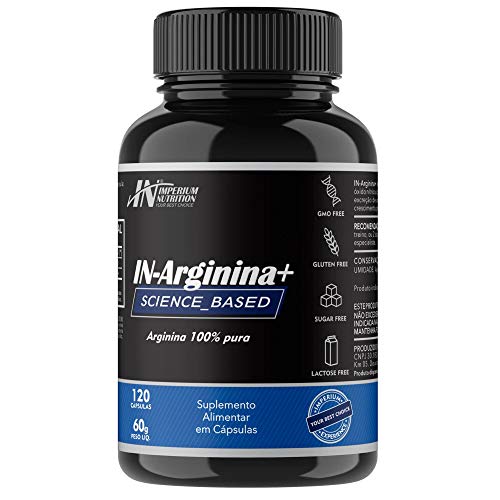 Arginina Imperium Nutrition 120 Cápsulas IN-Arginina+