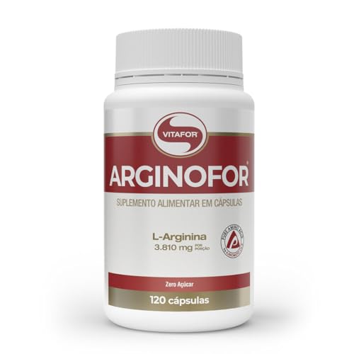Arginina Vitafor 120 Cápsulas 780mg Arginofor