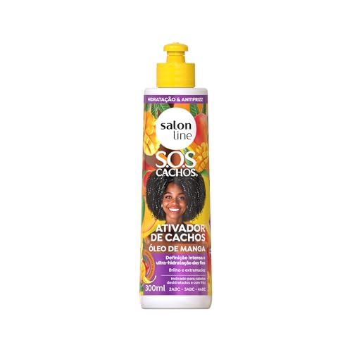 Ativador de Cachos Salon Line 300ml SOS Cachos Óleo de Manga