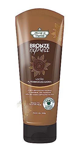 Autobronzeador Flores & Vegetais 120g Loção Bronze Express