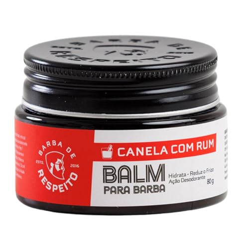 Balm para Barba Barba de Respeito Canela com Rum