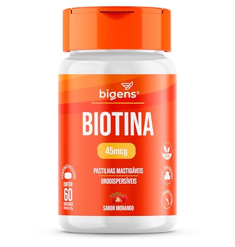 Biotina Bigens Pastilhas Mastigáveis