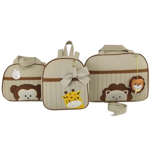 Kit Bolsa Maternidade Safari