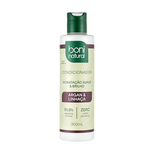 Condicionador Boni Natural Argan e Linhaça