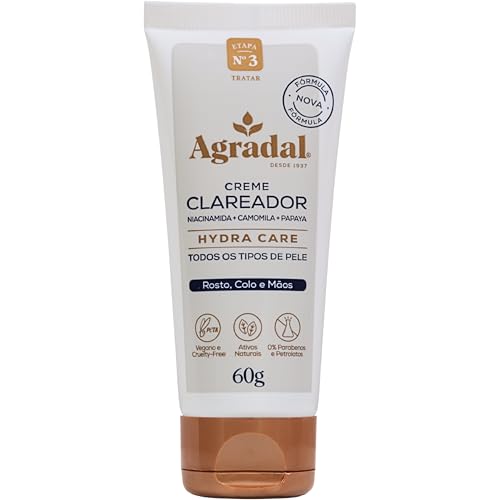 Creme Clareador Agradal 60g Hydra Care