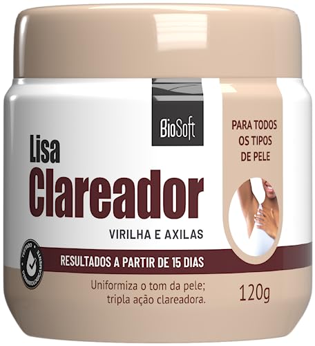 Creme Clareador Soft Hair 120g Lisa