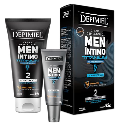 Creme Depilatório Depimiel 95g Íntimo Men