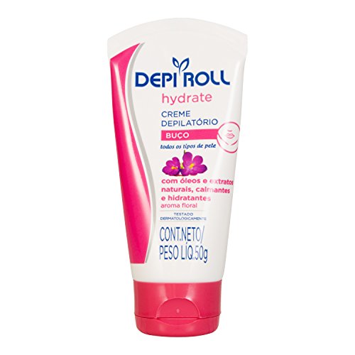 Creme Depilatório Depiroll 50g Buço Floral