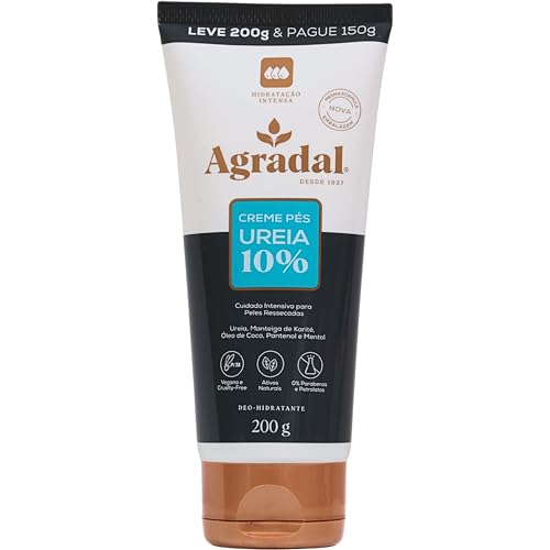 Creme para os Pés Agradal 200g Ureia 10%