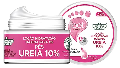 Creme para os Pés Flores e Vegetais 250g Max Ureia