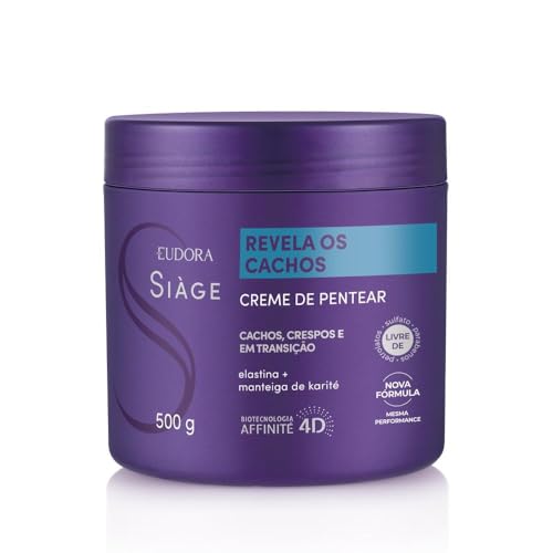 Creme para Pentear Eudora Siàge Revela Os Cachos 500g