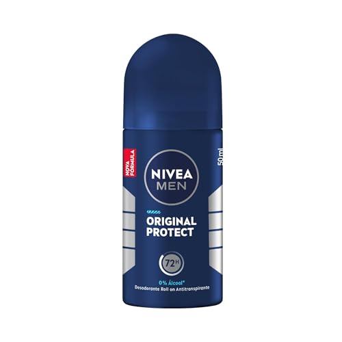Desodorante Masculino NIVEA MEN Roll-on 50ml Original Protect