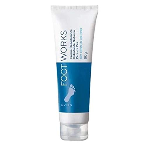 Desodorante para os Pés Avon 90g Footworks Creme Noturno
