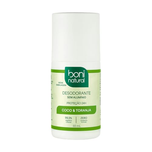 Desodorante Boni Natural Roll-On Coco e Toranja