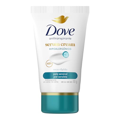 Desodorante Dove Creme Sérum Pele Sensível