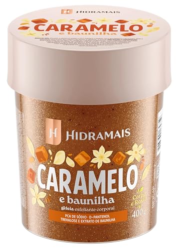 Esfoliante Corporal Hidramais 400g Geleia Caramelo e Baunilha