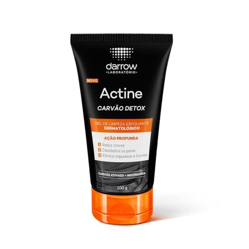 Esfoliante Facial Darrow Actine Carvão Detox