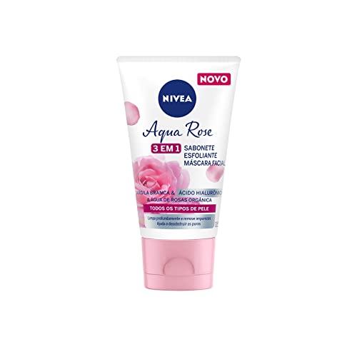 Esfoliante Facial Nivea Aqua Rose 3 em 1
