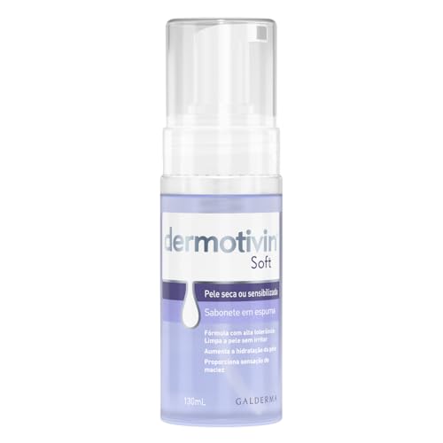 Espuma de Limpeza Facial Dermotivin Soft