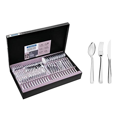 Faqueiro Tramontina 72 Peças Aço Inox Pacific