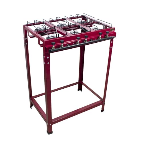 Fogão Roa 6 Bocas Industrial Alta Pressão