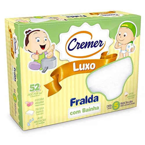 Fralda de Pano Cremer Luxo