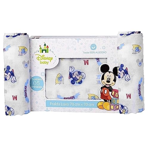 Fralda de Pano Minasrey Luxo Disney Mickey