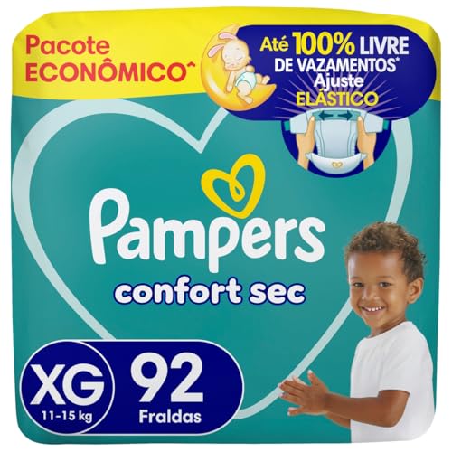 Fralda Descartável Pampers Confort Sec