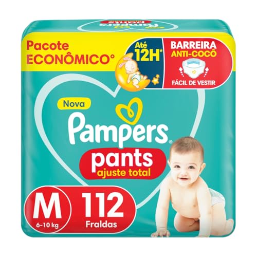 Fralda Descartável Pampers Pants Ajuste Total