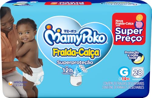 MamyPoko Fralda-Calça Superproteção