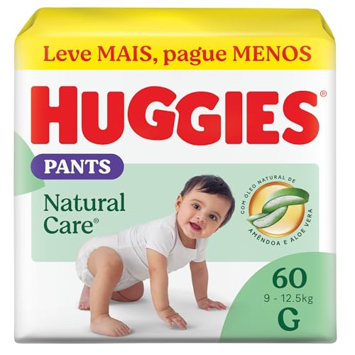 Fralda Huggies Pants Premium Natural Care