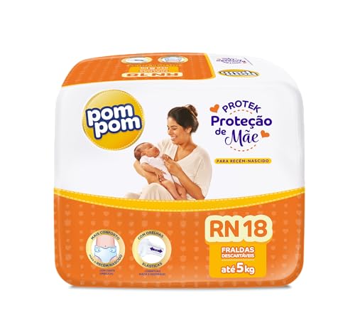 Fralda Pom Pom RN Protek