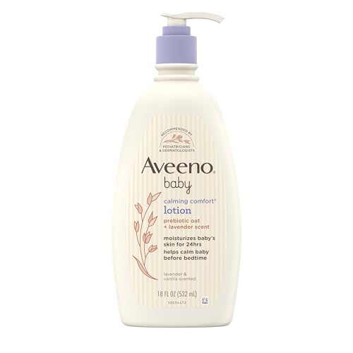 Hidratante Infantil Aveeno Baby 510g Calmante Lavanda e Baunilha