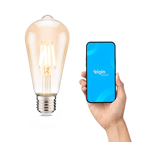 Lâmpada Inteligente Elgin 6W ST64