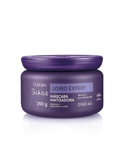 Máscara Capilar Eudora 250g Siàge Loiro Expert Matizadora