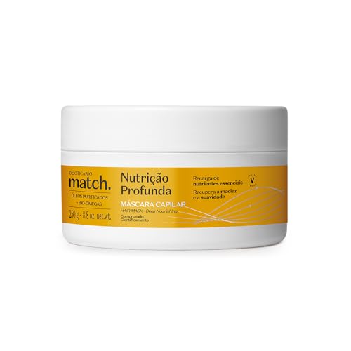 Máscara Capilar O Boticário 250g Match Nutrição Profunda