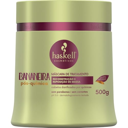 Máscara de Hidratação Haskell 500g Pós-Química Bananeira