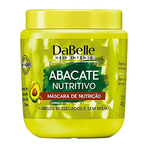 Máscara de Nutrição DaBelle 400g Abacate Nutritivo