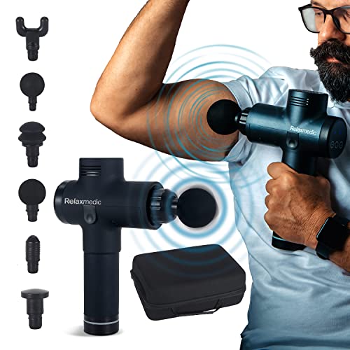 Massageador Elétrico Relaxmedic Pistola Deep Therapy