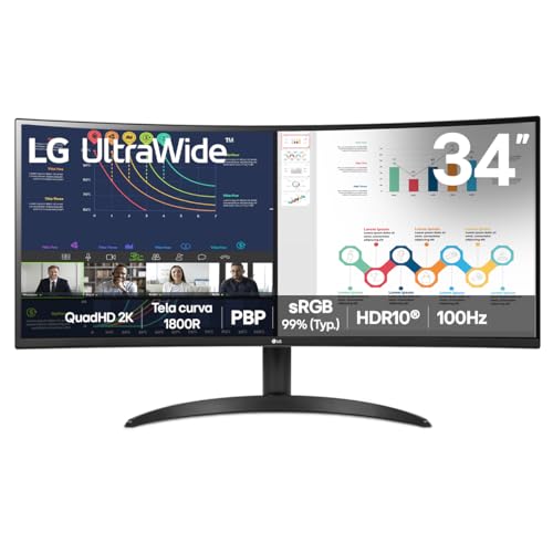 LG 34" UltraWide 34WR50QK-B