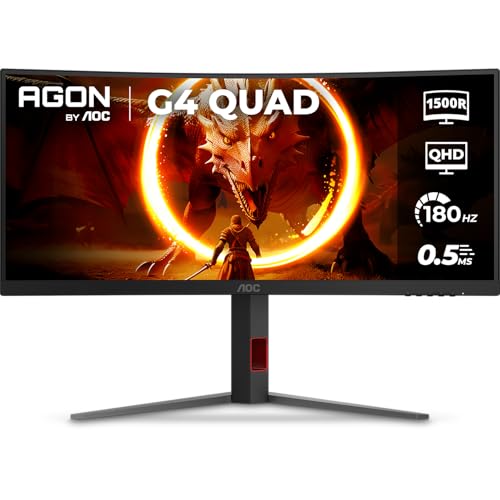 Monitor Curvo AOC 34" AGON U34G4C