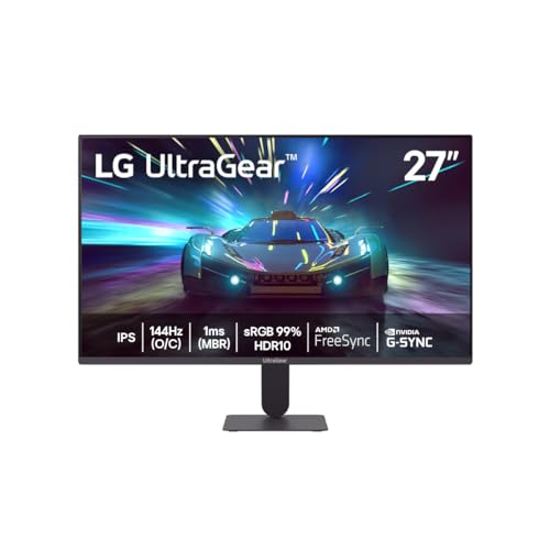 Monitor Gamer LG 27" 144Hz 27G411A-B