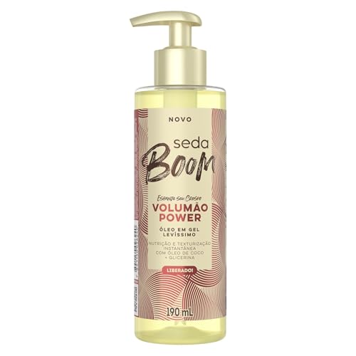 Óleo para Cabelo Seda 190ml Boom Volumão Power