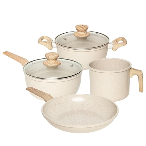 Jogo de Panelas Oster 4 Peças Marble Edition