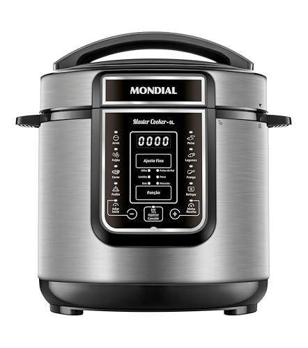 Panela de Pressão Elétrica Mondial 6L PE-60-6L-I