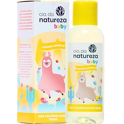 Perfume Infantil Cia. da Natureza 100ml Lavanda Amarela