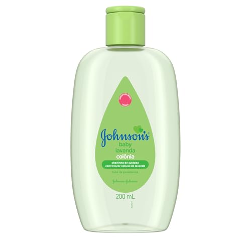 Perfume Infantil Johnson's Baby 200ml Refrescante Lavanda